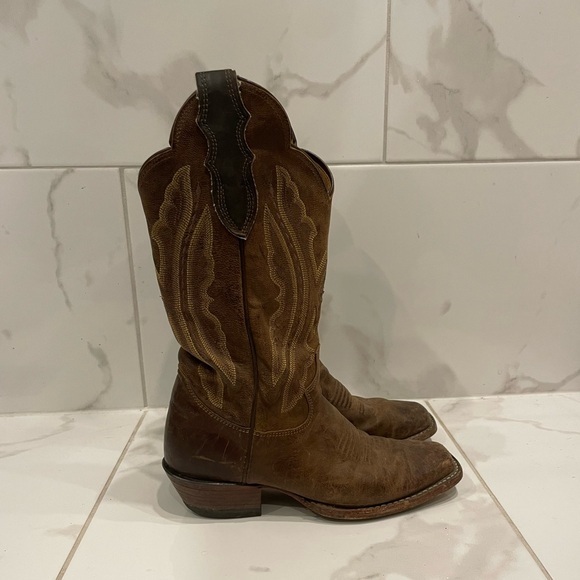 Justin Boots | Made In The USA Leather Cowboy Boots - Picture 11 of 12